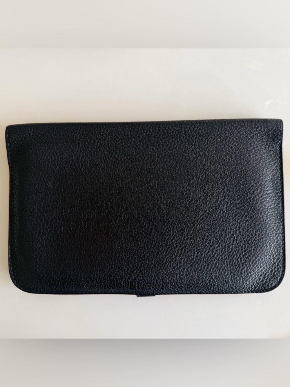 Hermes Dogon Duo Wallet Black w Palladium HW Great Condition - Picture 2 of 14